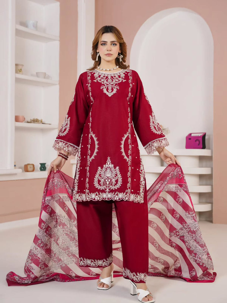 Floral Winter Suit