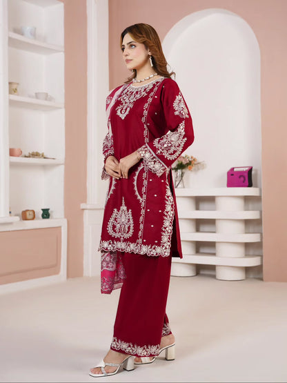 Floral Winter Suit